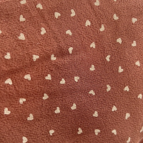 NWT Rails Bretton Rosewood Mini Hearts Short Sleeve Size M - Picture 5 of 5
